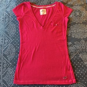 Pink Hollister Shirt